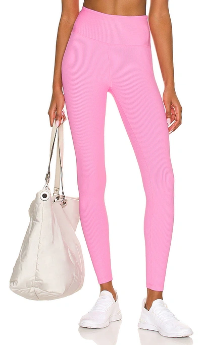 Shop Year Of Ours Ribbed High High Legging In Anniversary Pink