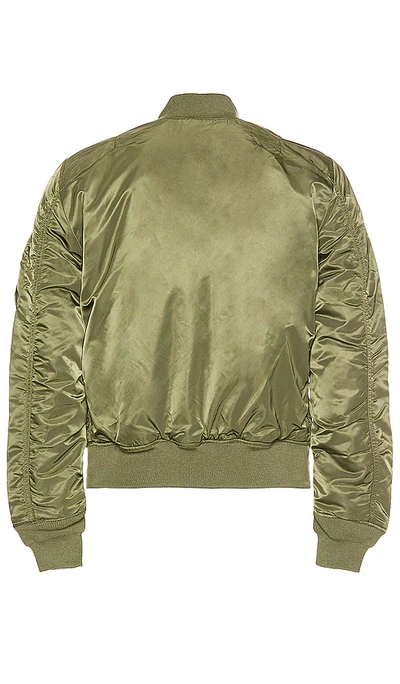 Alpha Industries Ma-1 Vf 59 Flight Jacket Sage Green In Sage