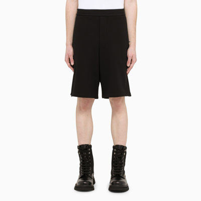 Shop Prada Black Cotton Shorts