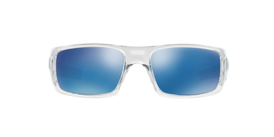 Oakley Men's Rectangle Sunglasses, Oo9239 60 Crankshaft In Ice Iridium