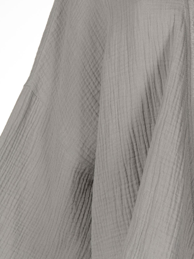 0711 Wasabi Batwing Blouse In Grey