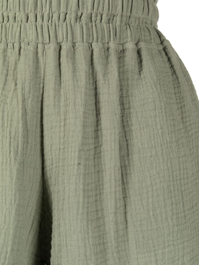 0711 Wasabi Loose-fit Shorts In Green