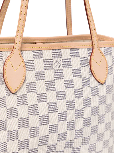 Louis Vuitton 2010 pre-owned Damier Azur Neverfull PM Tote Bag
