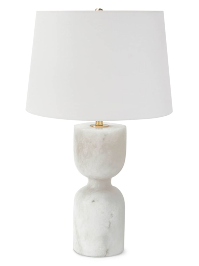 Shop Regina Andrew La Modern Joan Alabaster Table Lamp In Neutral