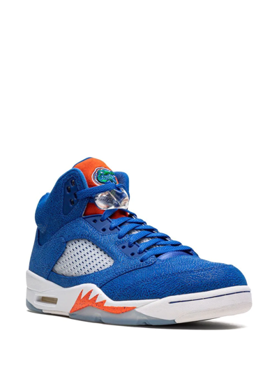 Jordan Air  5 “florida Gators” Pe Sneakers In Blau