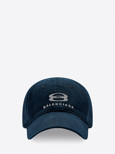 Shop Balenciaga Unity Snowboard Hat In Blue