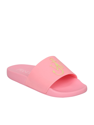 Shop Jw Anderson J.w. Anderson Slide Sandals In Pink