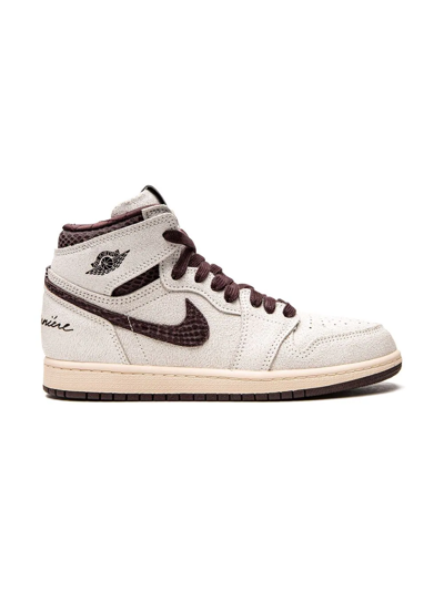 Shop Jordan X A Ma Mainére  1 Retro High Og Sp Sneakers In Neutrals