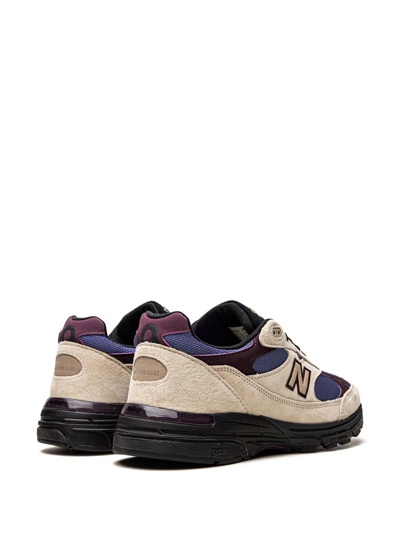 New Balance Aimé Leon Dore 993 Suede And Mesh Sneakers In Neutrals
