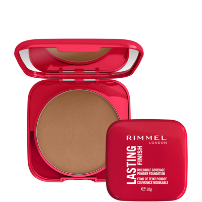 Rimmel London Lasting Finish Compact Foundation 10g (various Shades) - 011 Caramel In 011 Caramel