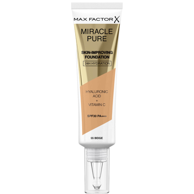 Shop Max Factor Miracle Pure Skin Improving Foundation 30ml (various Shades) - Beige