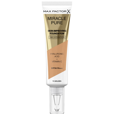 Shop Max Factor Miracle Pure Skin Improving Foundation 30ml (various Shades) - Golden