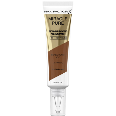 Shop Max Factor Miracle Pure Skin Improving Foundation 30ml (various Shades) - Cocoa