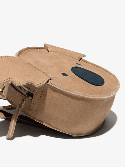 Donsje Britta Elephant Leather Backpack In Brown