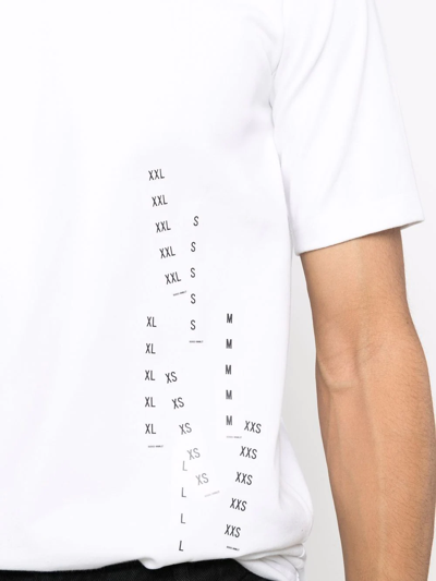 Shop Doublet Graphic-print Short-sleeve T-shirt In White