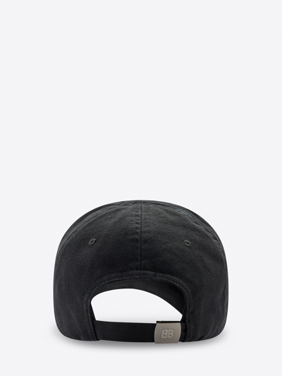 Shop Balenciaga Diagonal Black Hat