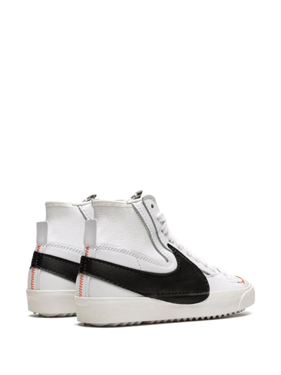 Nike Men's Blazer Mid '77 Jumbo Shoes In White