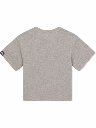 Shop Dolce & Gabbana Dg Sport Patch-detail T-shirt In Grey
