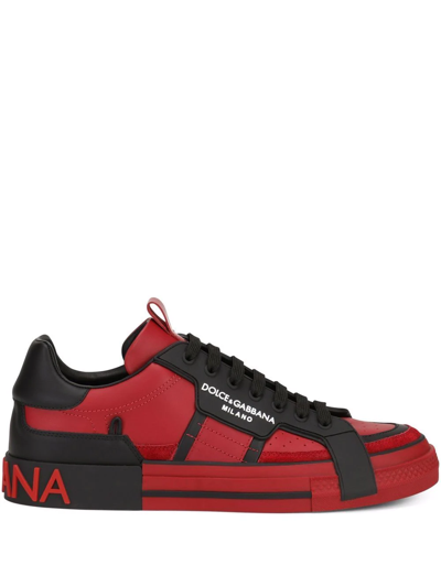 Shop Dolce & Gabbana 2.zero Low-top Sneakers In Black