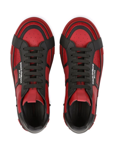 Shop Dolce & Gabbana 2.zero Low-top Sneakers In Black
