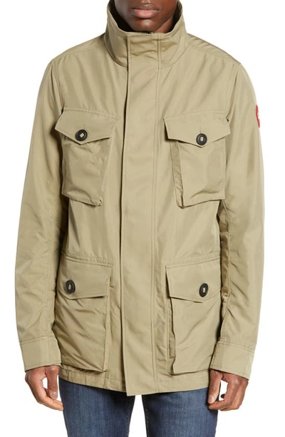 Shop Canada Goose Stanhope Windproof Jacket In Lichen