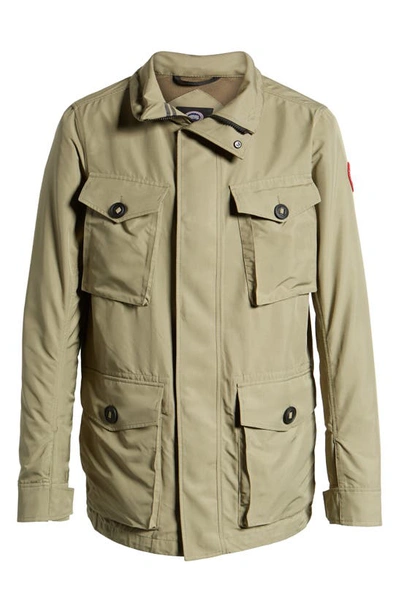 Shop Canada Goose Stanhope Windproof Jacket In Lichen