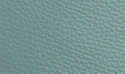 Shop Massimo Castelli Maison Heritage Leather Shoulder Bag In Mineral Blue