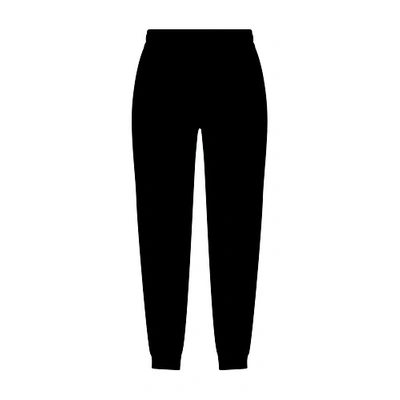 Shop Burberry Jogging Pants In Black