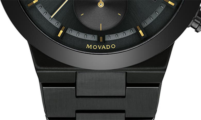 Shop Movado Bold Fusion Chronograph Watch, 44.5mm In Black