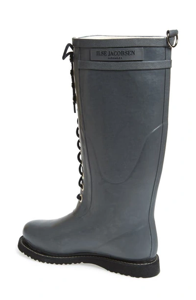 Shop Ilse Jacobsen Rubber Boot In Grey