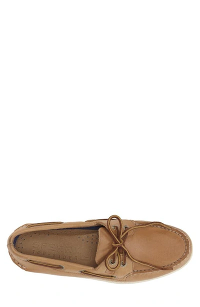 Shop Sperry Authentic Original Boat Shoe In Oatmeal