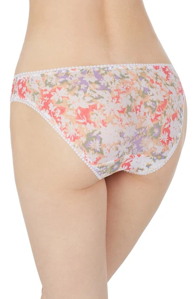 On Gossamer Triple Mesh Print Bikini In Soft Floral
