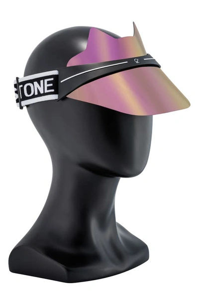Bluestone Sunshields Kitty Lux Visor In Champagne