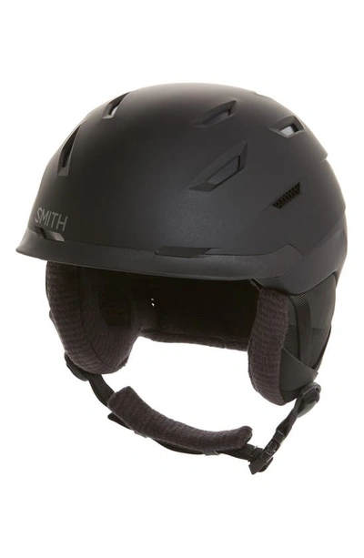 Shop Smith Liberty Snow Helmet With Mips In Matte Black Pearl