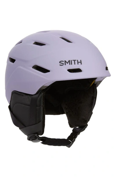 Shop Smith Mirage With Mips Snow Helmet In Matte Lilac