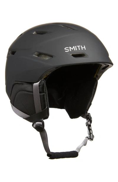 Shop Smith Mission Mips Snow Helmet In Black
