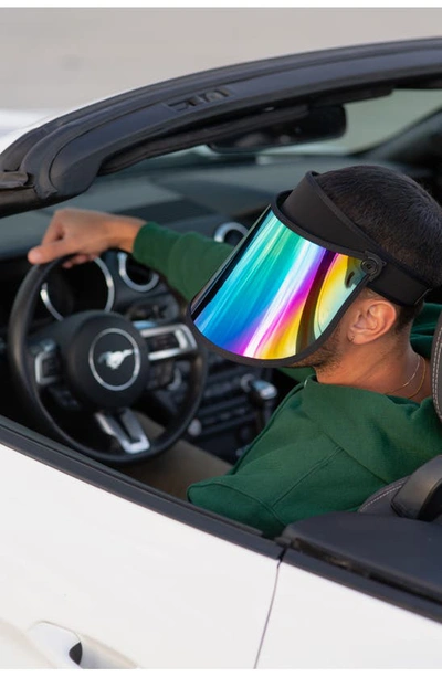 Shop Bluestone Sunshields Full Lux Visor In Rainbow