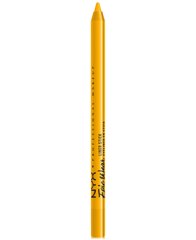 Shop Nyx Professional Makeup Epic Wear Liner Stick Long-lasting Eyeliner Pencil In Cosmic Yellow (yellow)