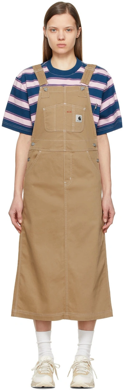 Carhartt Bib Skirt Long In Green | ModeSens