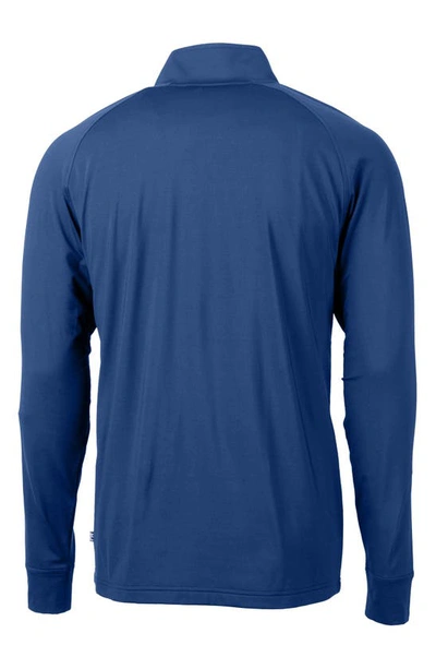Cutter & Buck Adapt Quarter Zip In Tour Blue