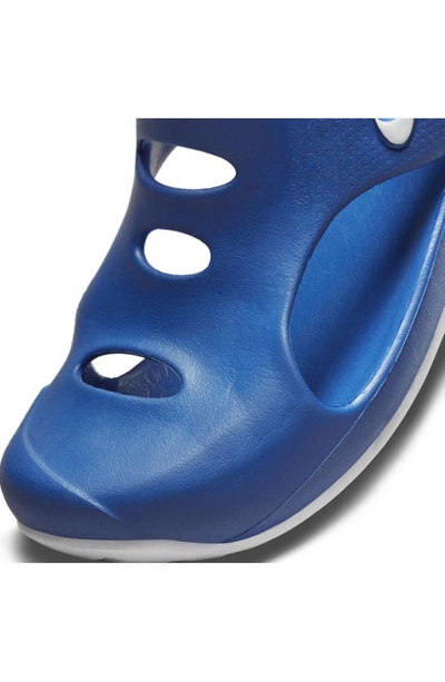 Shop Nike Sunray Protect 3 Sandal In Game Royal/ White/ Black
