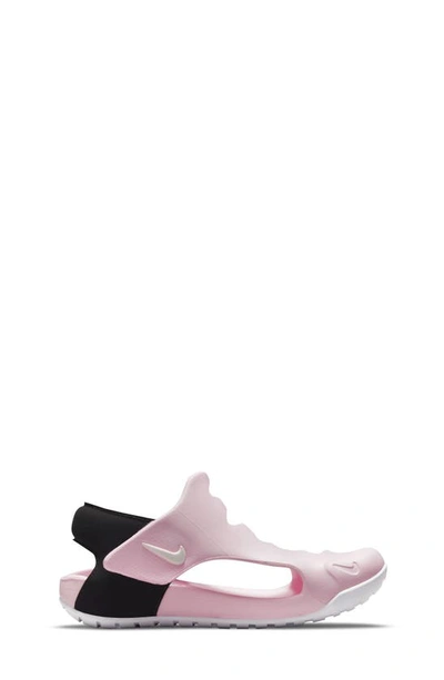 Shop Nike Sunray Protect 3 Sandal In Pink Foam / White/ Black