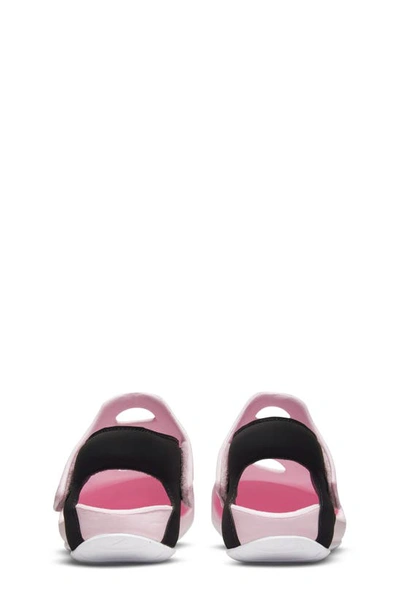 Shop Nike Sunray Protect 3 Sandal In Pink Foam / White/ Black