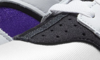 Shop Nike Air Huarache Sneaker In White/ Black/ Electro Purple