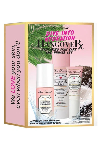 Shop Too Faced Dive Into Hydration Hangover Survival Set