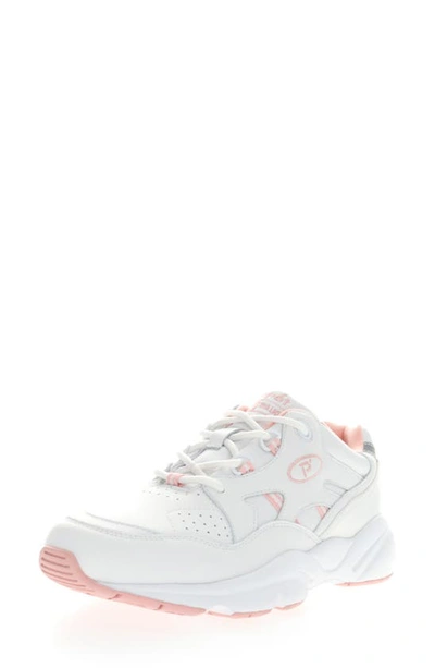 Shop Propét 'stability Walker' Oxford In White/ Pink