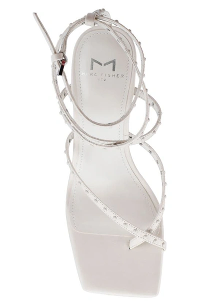 Shop Marc Fisher Ltd Dallin Ankle Strap Sandal In White