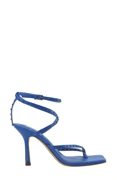 Shop Marc Fisher Ltd Dallin Ankle Strap Sandal In Medium Blue