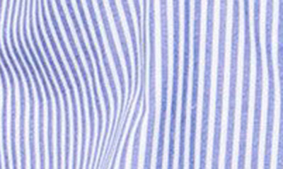 Petite Plume French Blue Seersucker Pajama Set In Blue