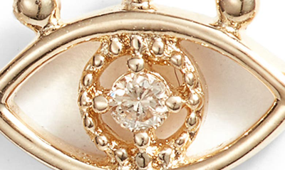 Set & Stones Santorini Diamond Stud Earrings In Gold